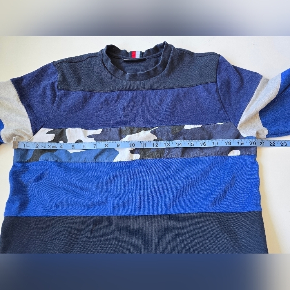 Hilfiger Collection Men's Mixed Media T-shirt Small? - Picture 7 of 8